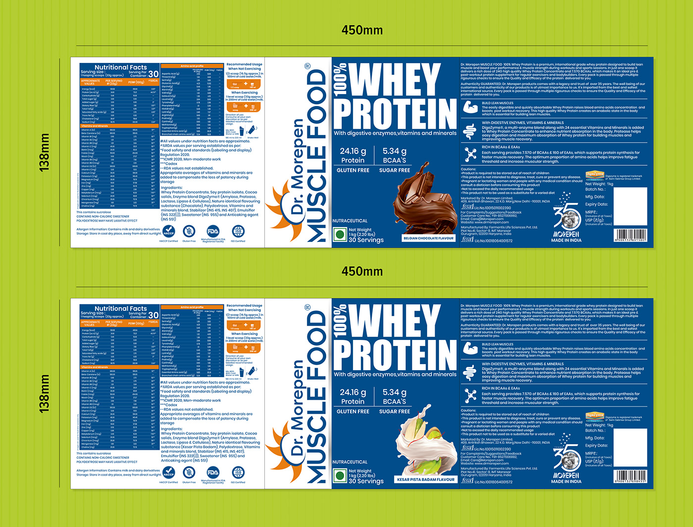 Packaging Whey Protein weight gainer mass gainer package design  supplement supplementlabeldesign BCAA sports nutrition