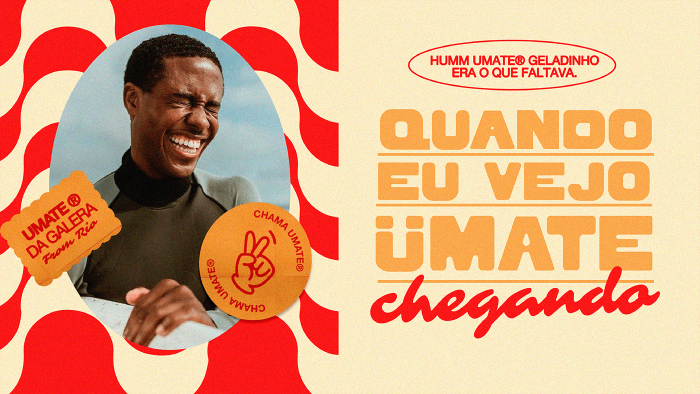 mate Brasil brasilidade Rio de Janeiro Retro stickers beach praia verão branding 
