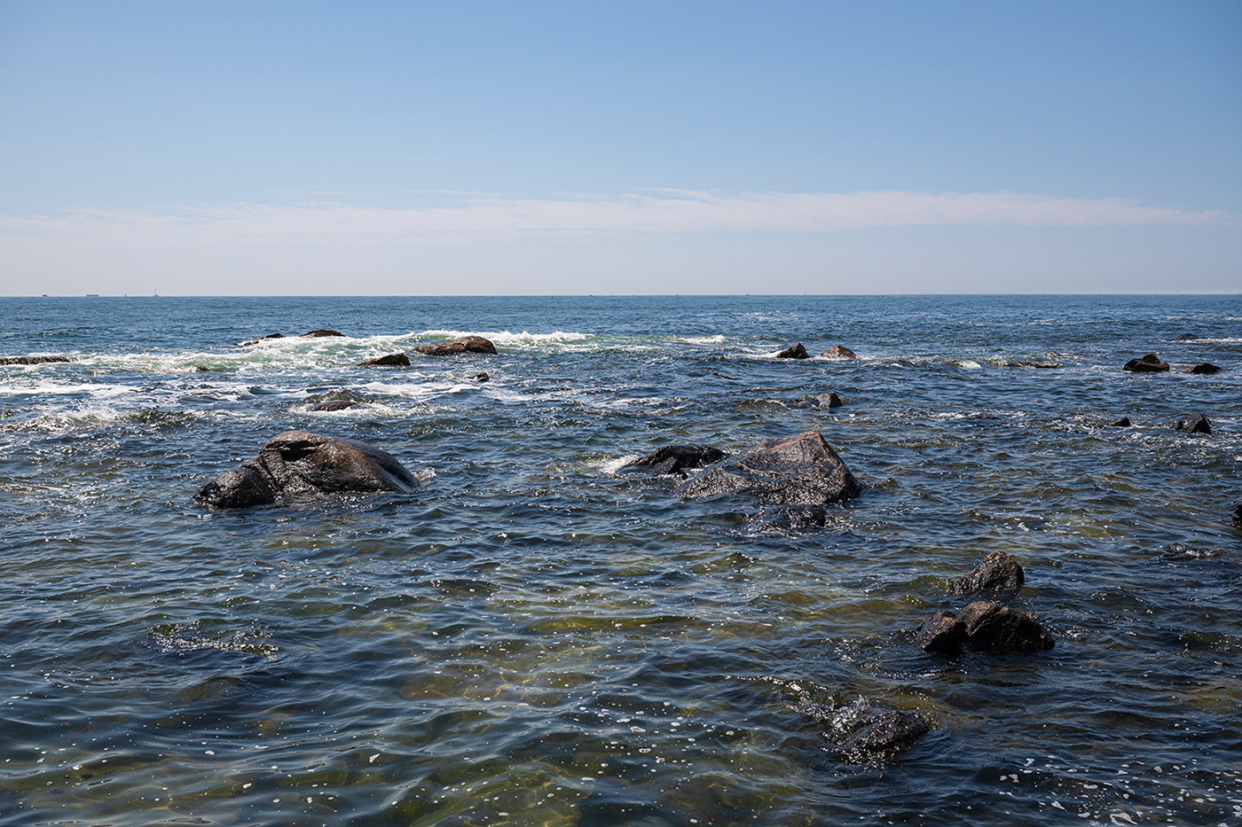 beach Ocean Rhode Island Landscape Photography  Narragansett Bay