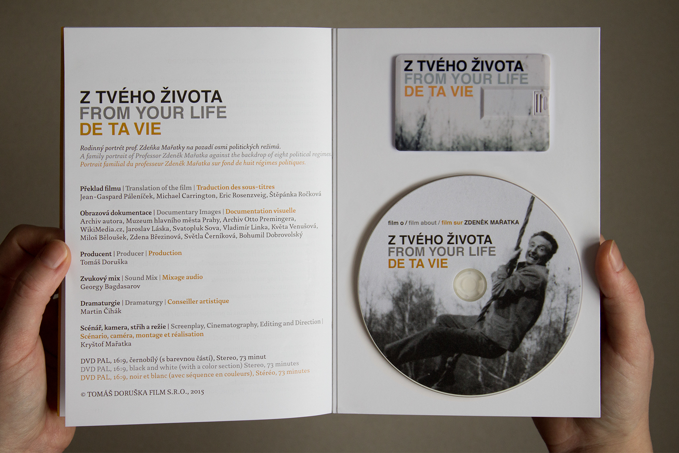 Krystof Maratka Zdenek Maratka Z tvého života From your Life De Ta Vie book Digital Publishing Documentary 