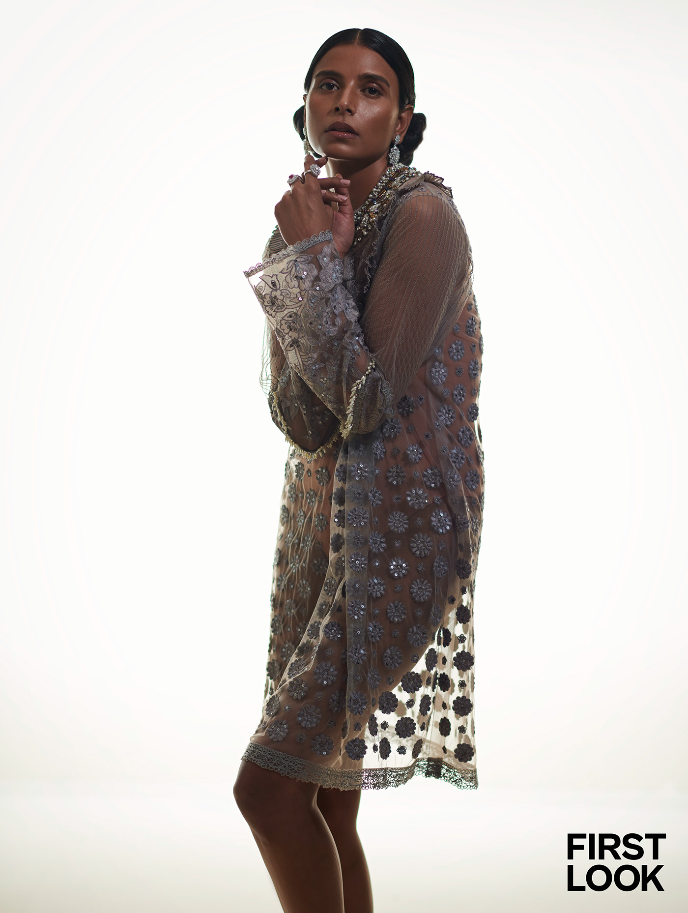 art beauty body editorial Fashion  indian Photography  sheer sheer dress Style