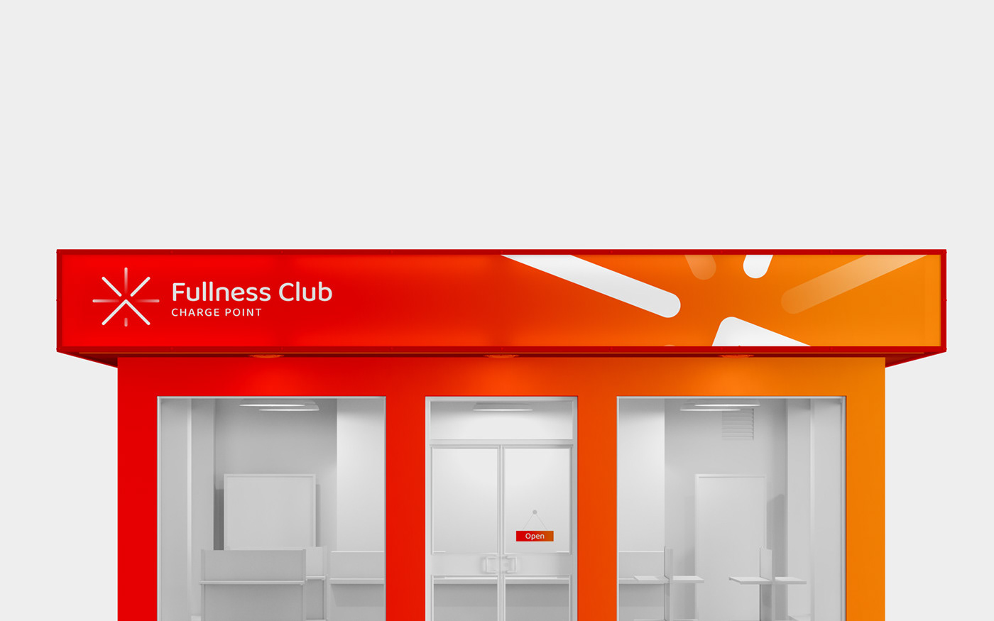 branding  club Full Life healthy life logodesign logomark visual identity