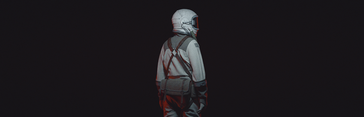 motiondesign motiongraphics title sequence Opening Title Main title 3D Character art direction  CGI astronaut