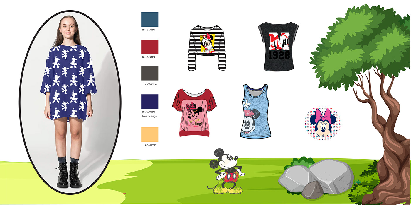disney devil Fashion  garment apparel t-shirt Graphic Designer Walt Disney mickey mouse micky