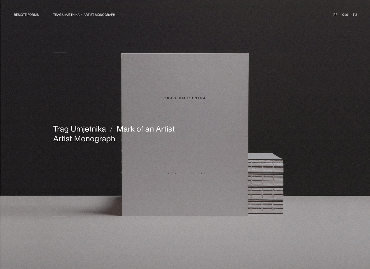 artist book binding book editorial graphic design  layot minimal Monograph print typography  
