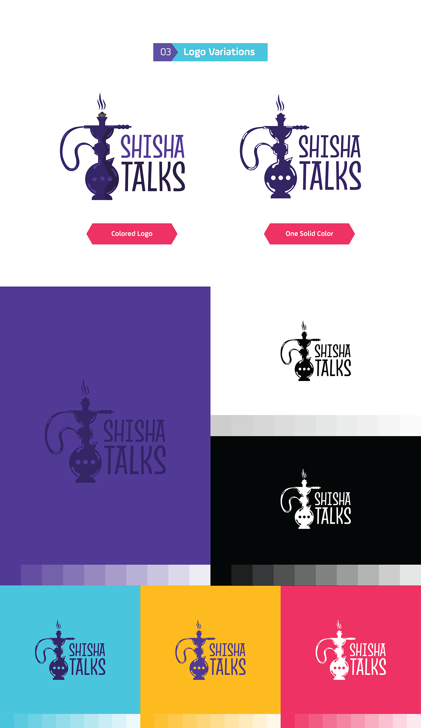 brand identity hookah label design Layout Logo Design Packaging presentation shisha
