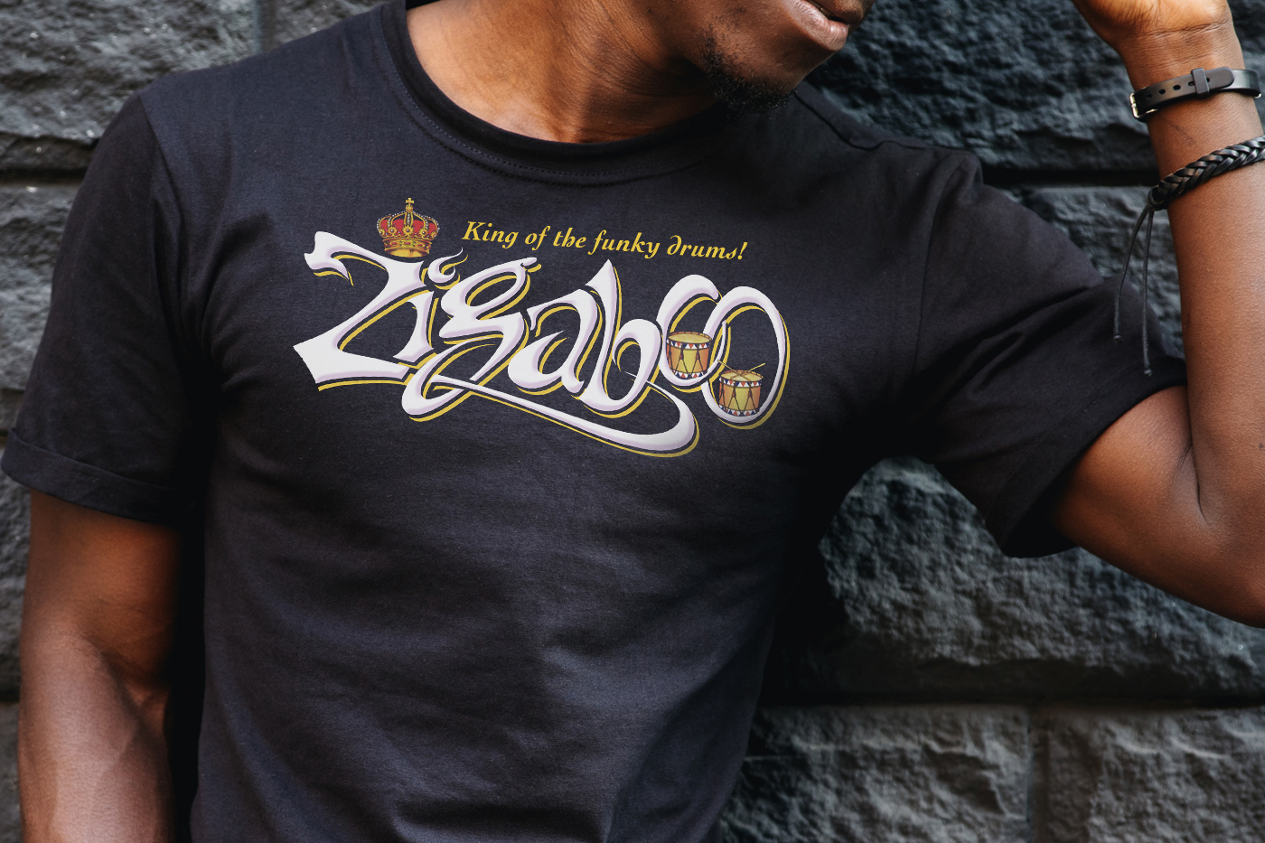 Zigaboo Logo & T-shirt design by Christopher Jennings
