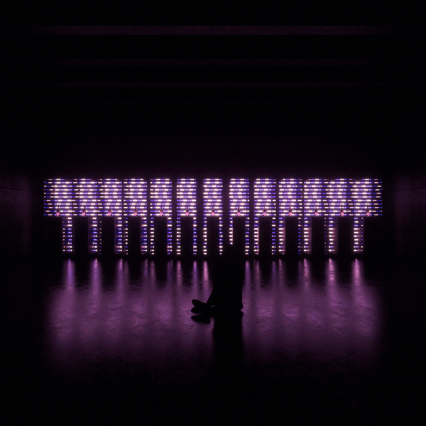 3D animation  Champagne cinema 4d Dom Perignon installation Lady Gaga light neon pink