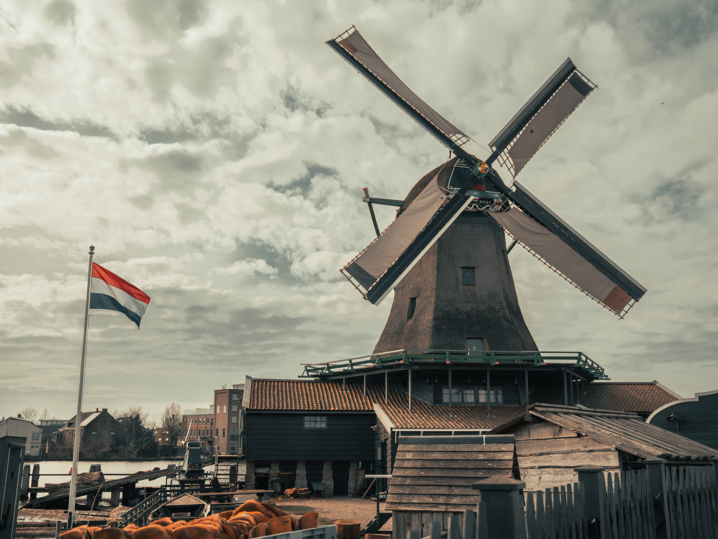 windmill Netherlands Landscape Travel Photography  travel photography Nature Europe Holland SKY