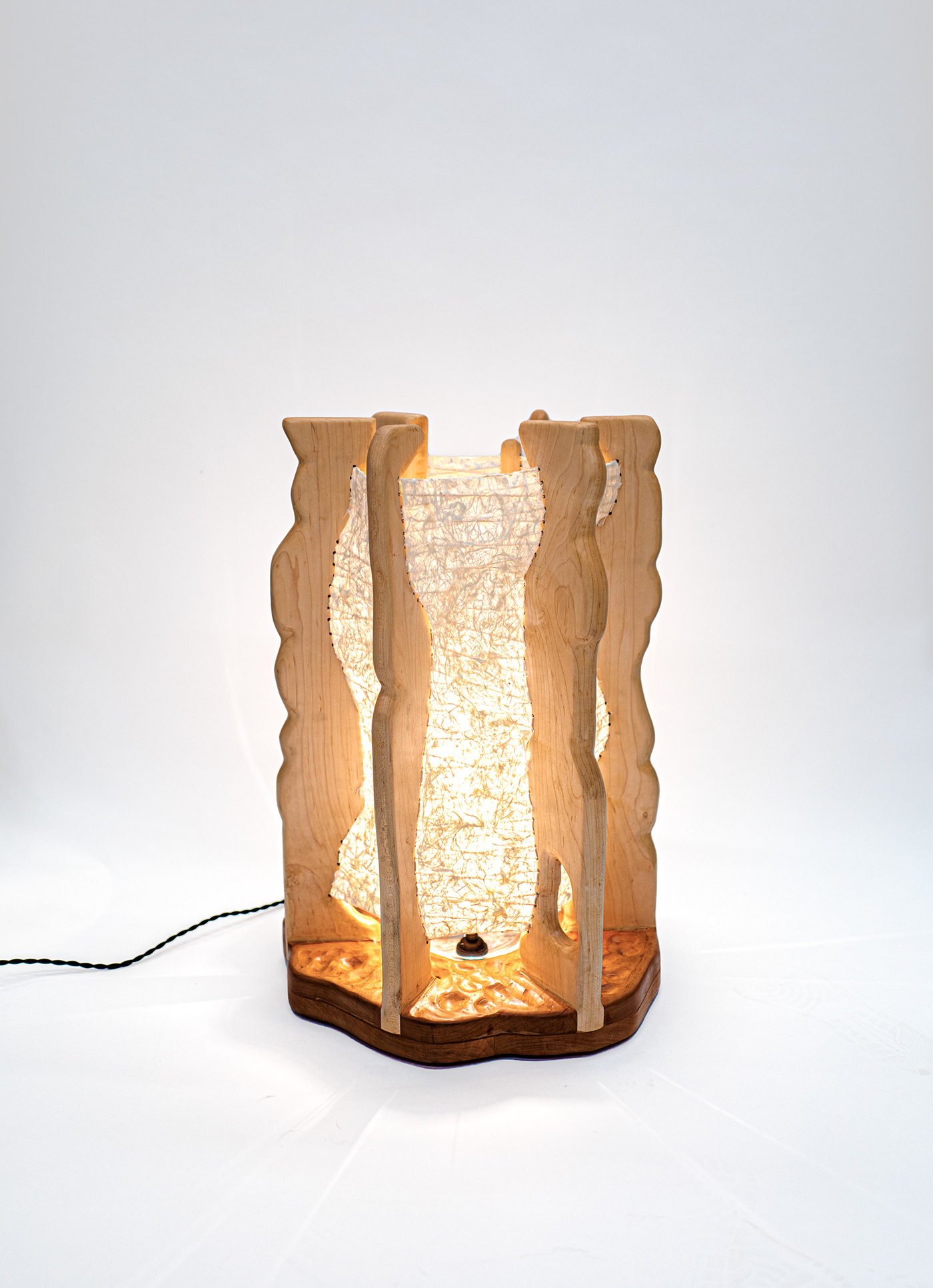 floor lamp furniture Lighting Design  sculpture 3D wood