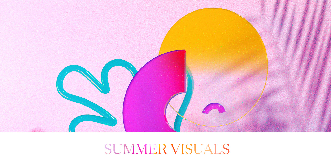 3D abstract artwork colorful dance club design Digital Art  ILLUSTRATION  party summer