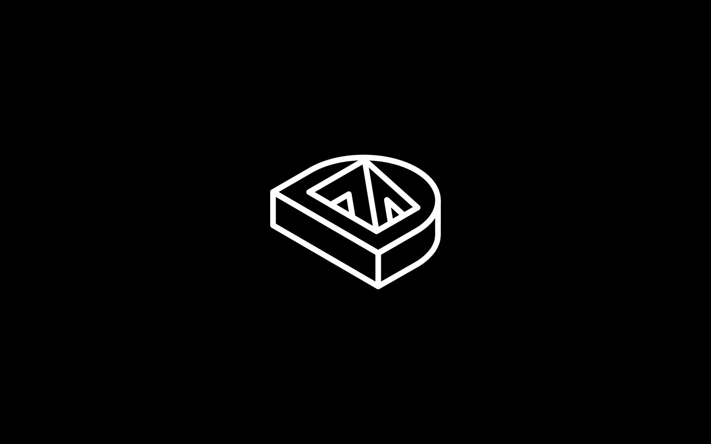 brand logo tableware black Layout Logotype packing LOFT visual identity identity