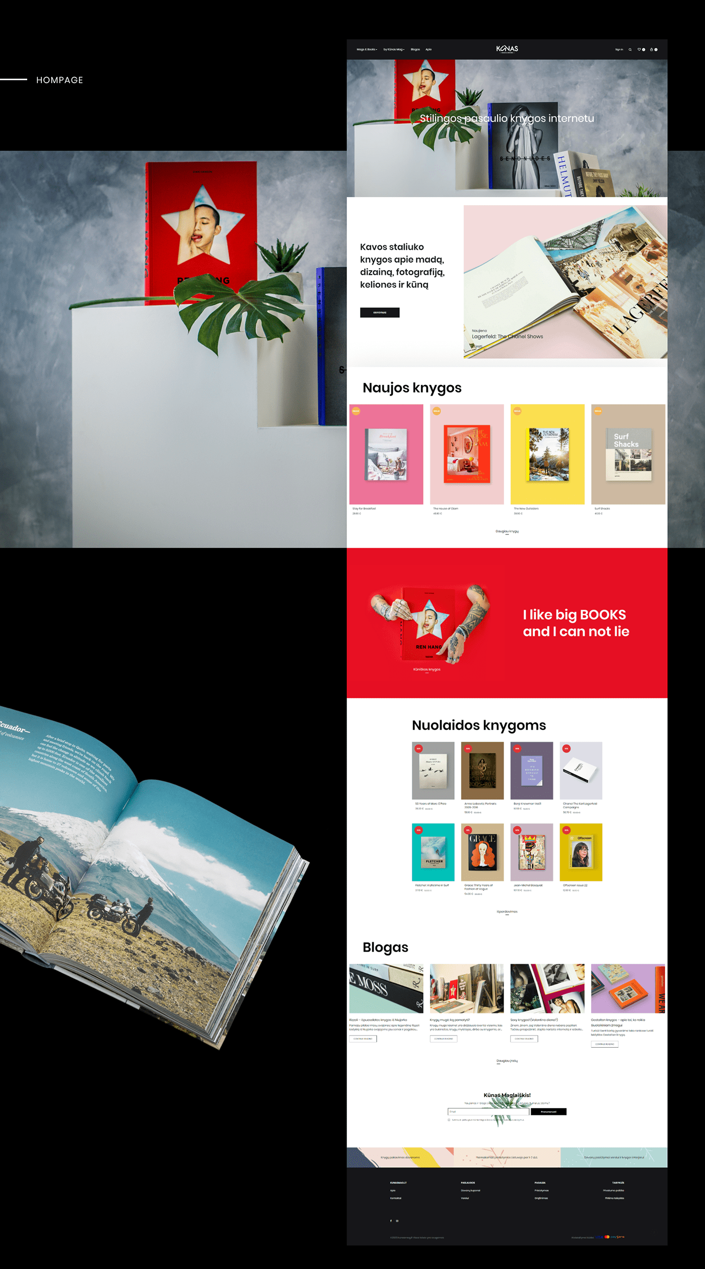 books Bookstore branding  Ecommerce styleguide UI ux visual identity Webdesign wordpress
