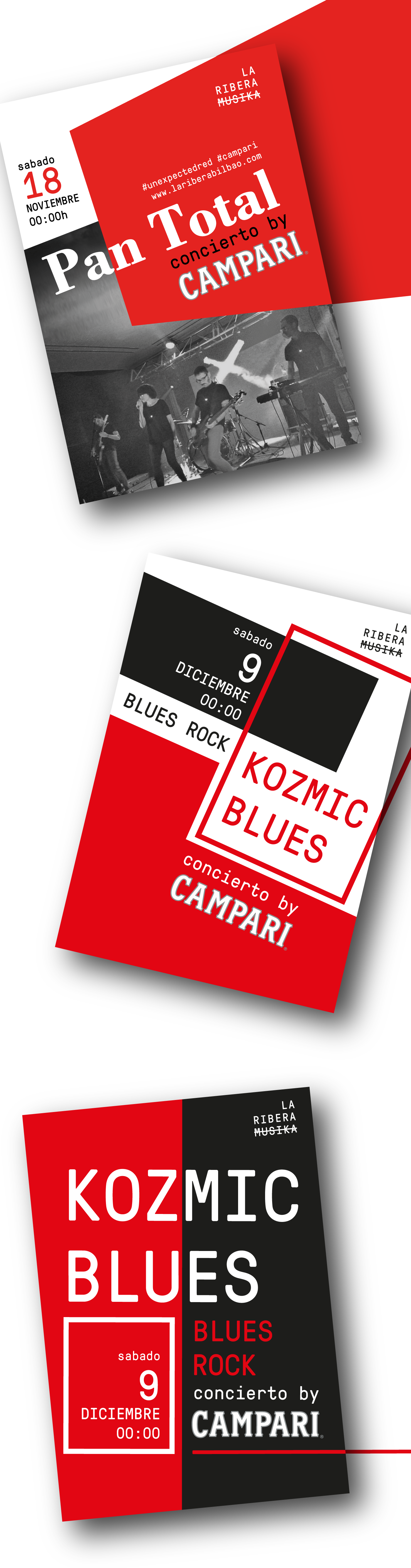 Campari La Ribera sukalmedia concert Pan Total Kozmik blues music concert