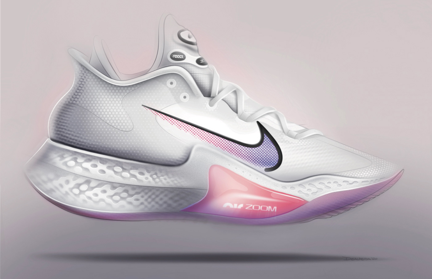 basketball DeAlmeida footwear innovation next Nike react sketch zoom Olympics