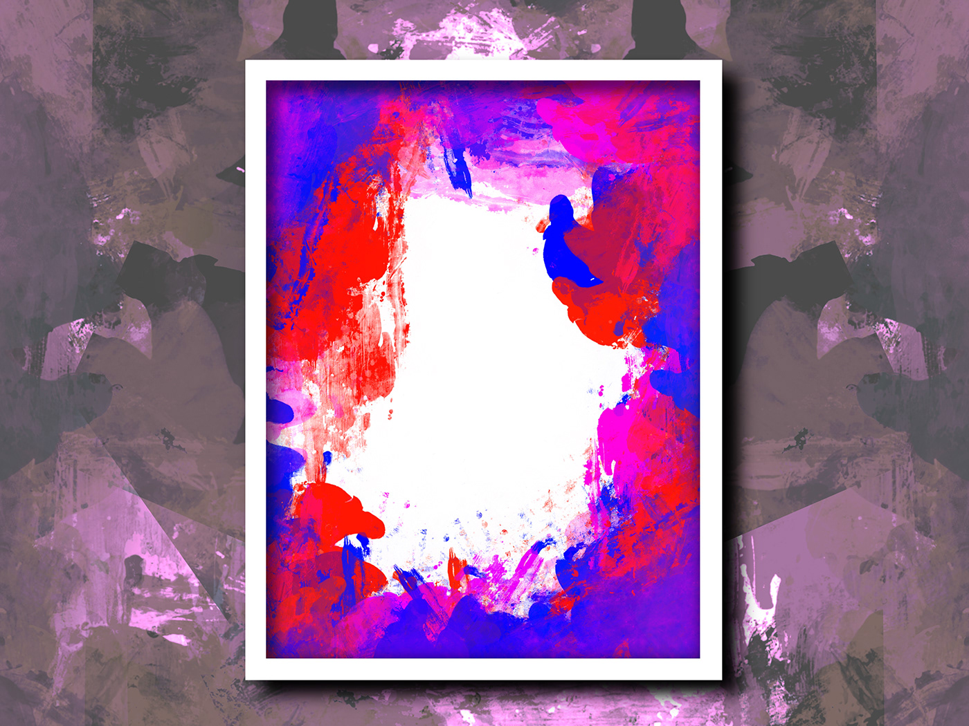 abstract ILLUSTRATION  poster