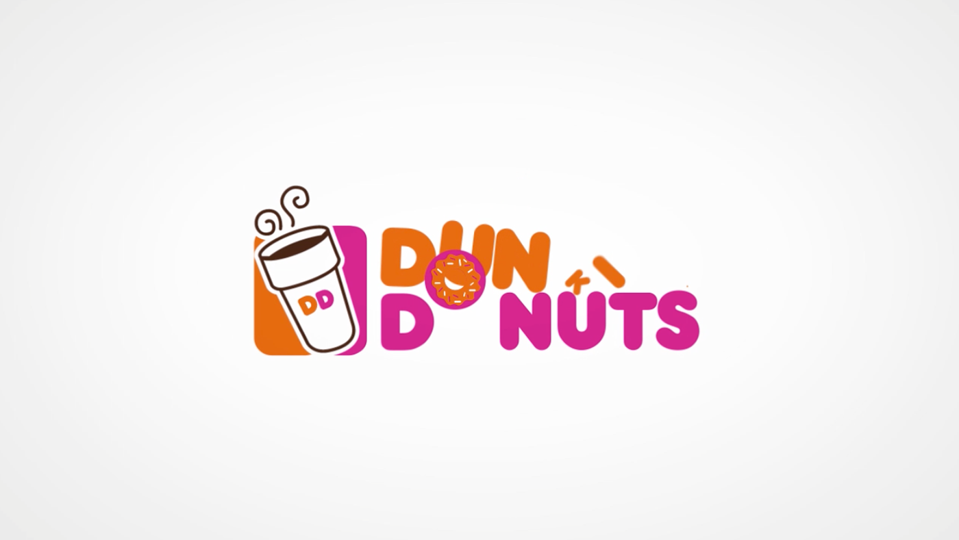 Dunkin' Donuts Logo Animation.