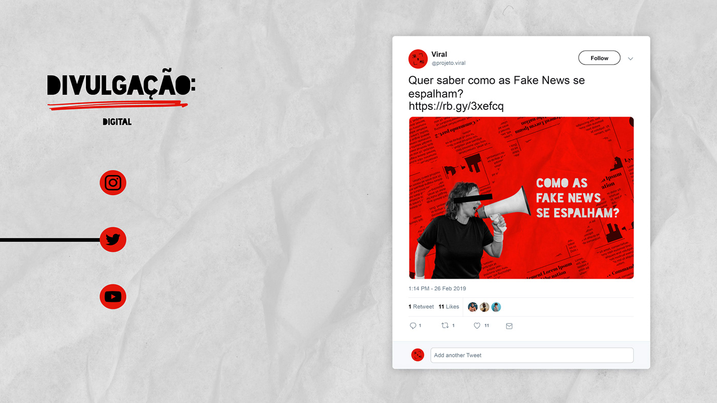 design gráfico fake news graphic design  poster Project TCC