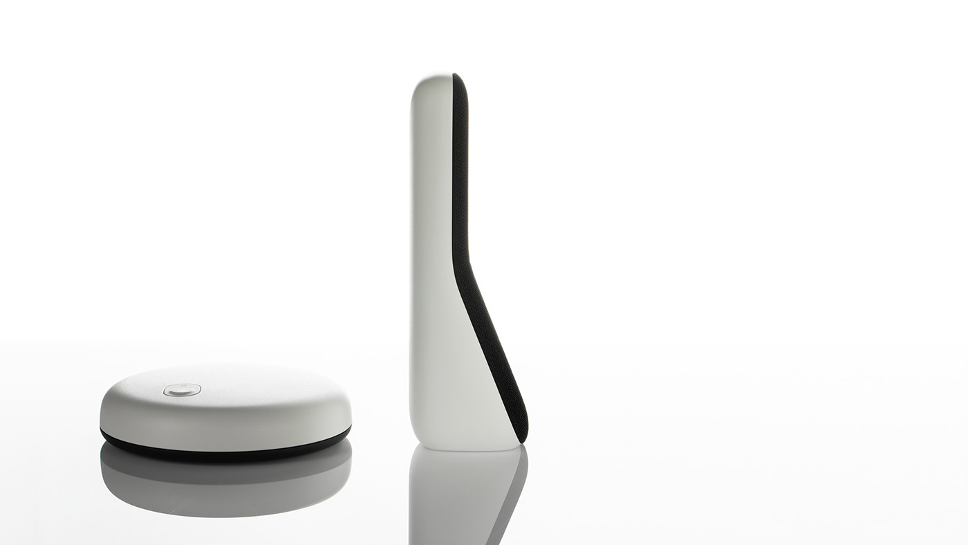 Alexa dect phone emotive industrial design home tech phone product design  Smart Speaker speaker tech Technology