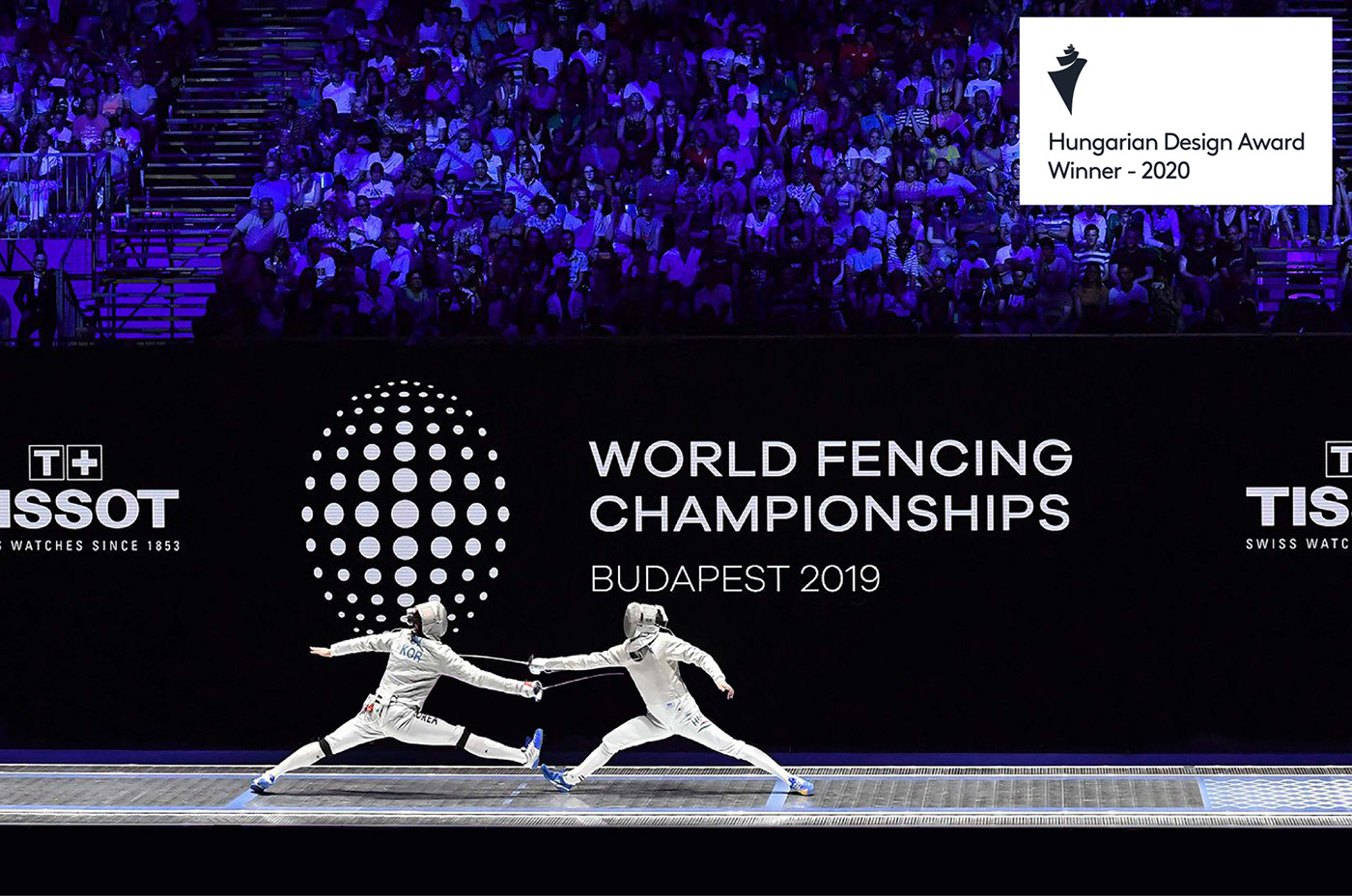 explicit branding  sport Responsive emblem world fencing championships