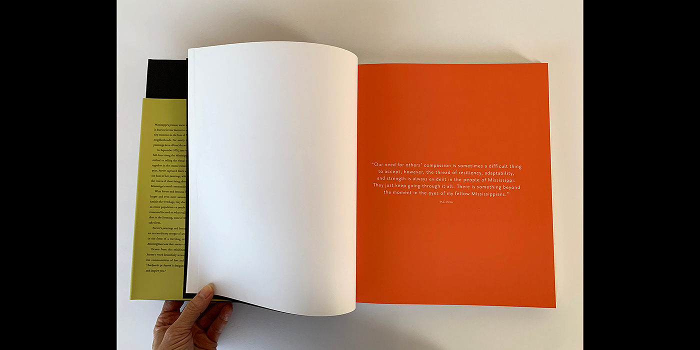 book design book designer Flynn Design hc porter heidi flynn barnett mississippi book