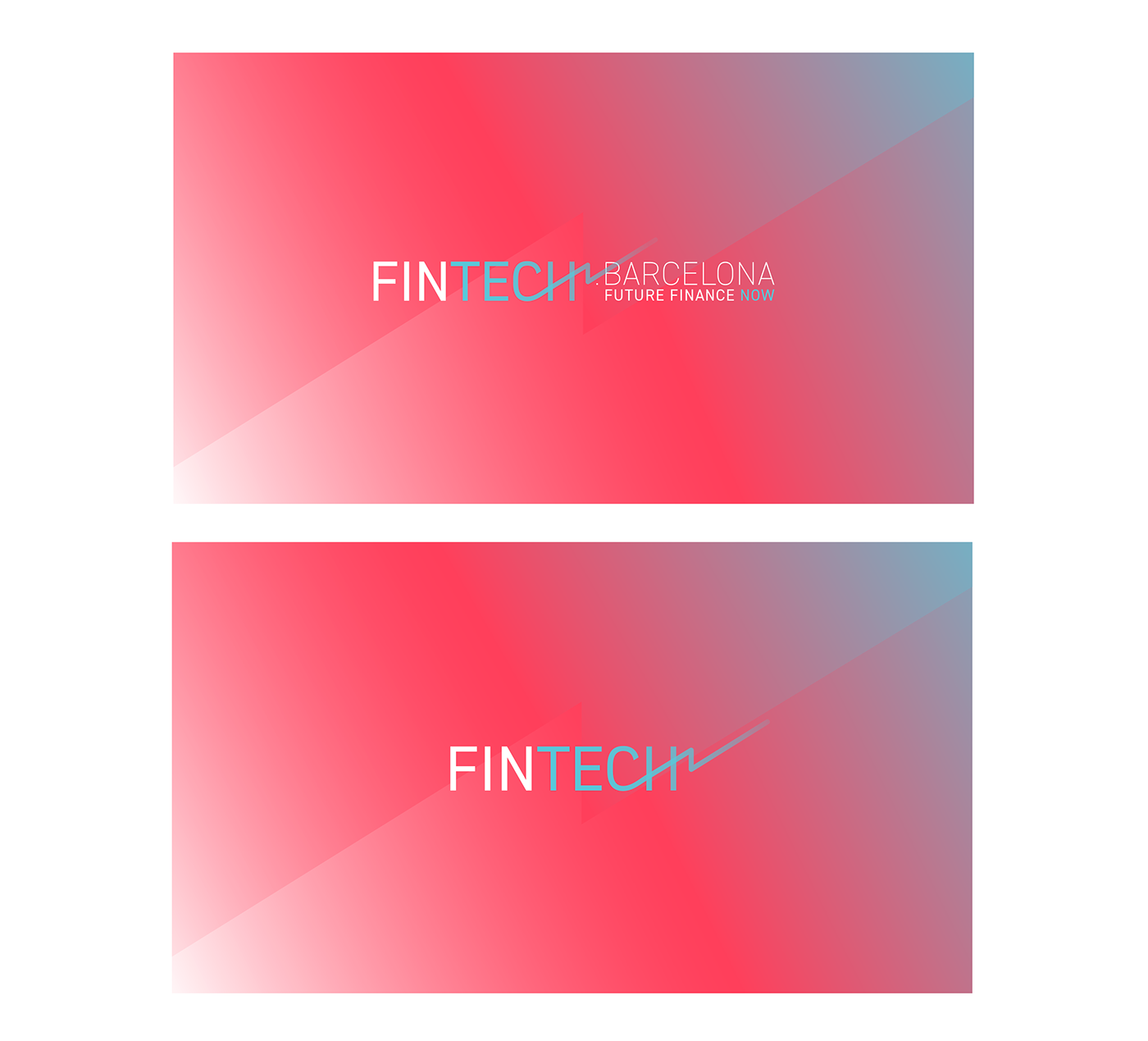 financial Technology Logo Design branding  wine conferences