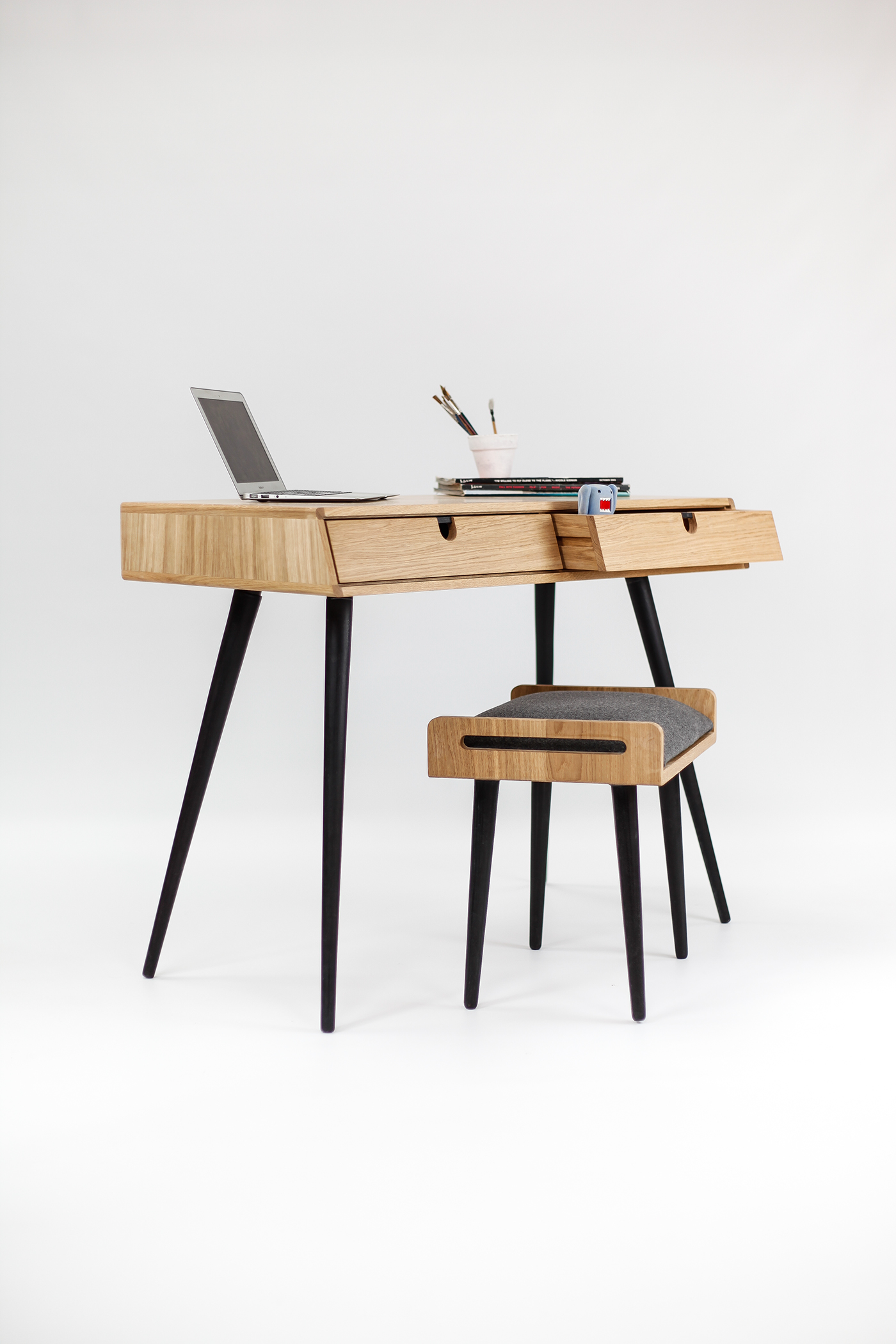 furniture desk bureau dressing table oak wood