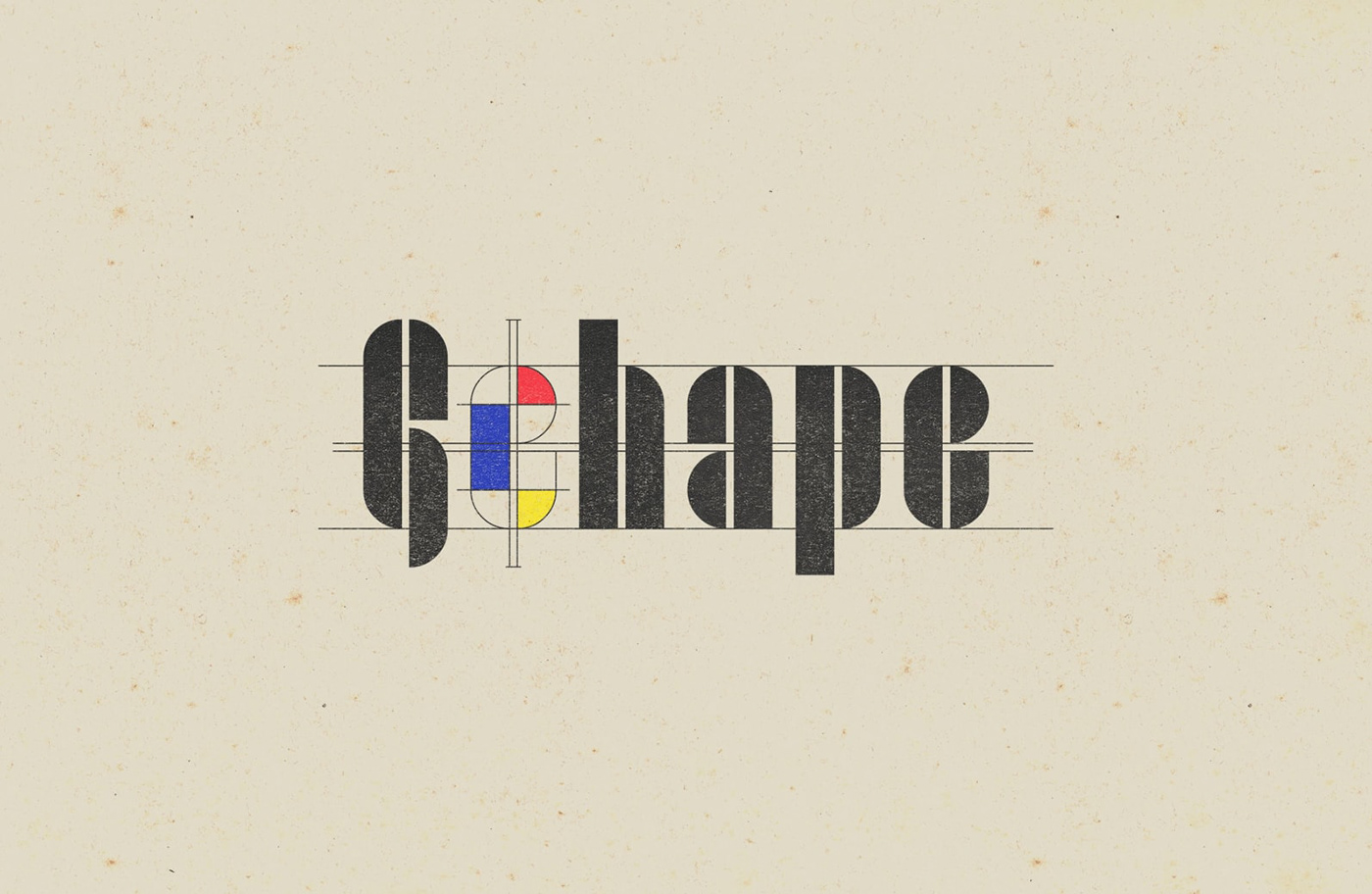 type Gehape chensio modular graphic design  tipografia type design typography   Variable Font