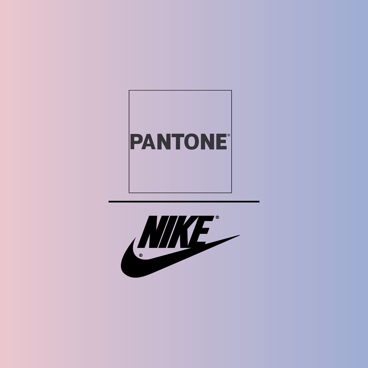 Nike sneakers pantone