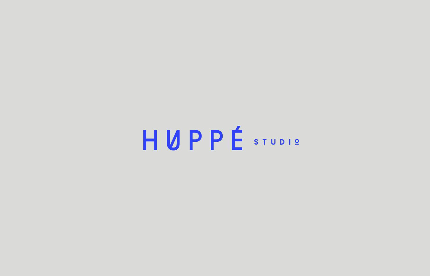 huppé studio photos Montreal Web design blue fullscreen Stationery papeterie Awards stroke clean interactive