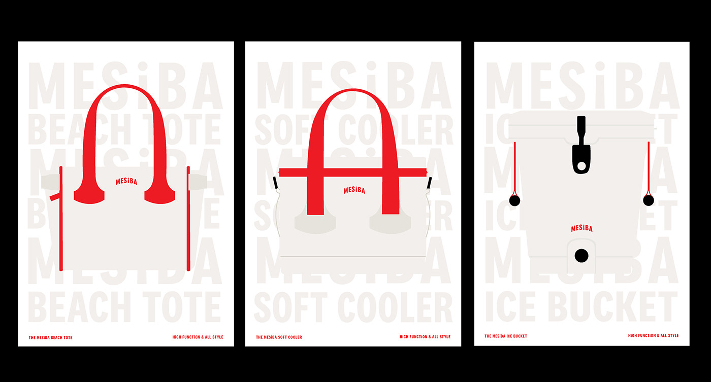 coolers graphic design  ILLUSTRATION  mediterranean Poster Design posters typography  