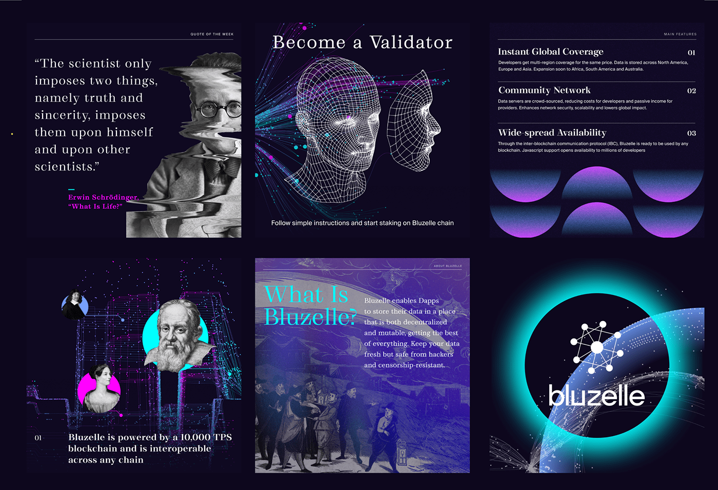 blockchain Brand Design brand identity branding  cryptocurrency Digital Brand digital design identity Physicists Web Design 