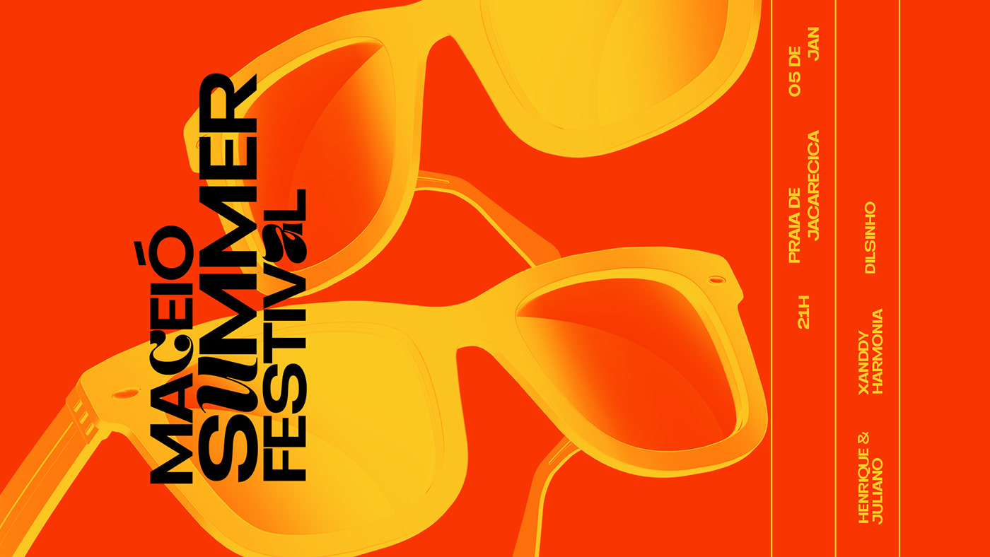 Carnaval summer festival brand identity marketing   Graphic Designer