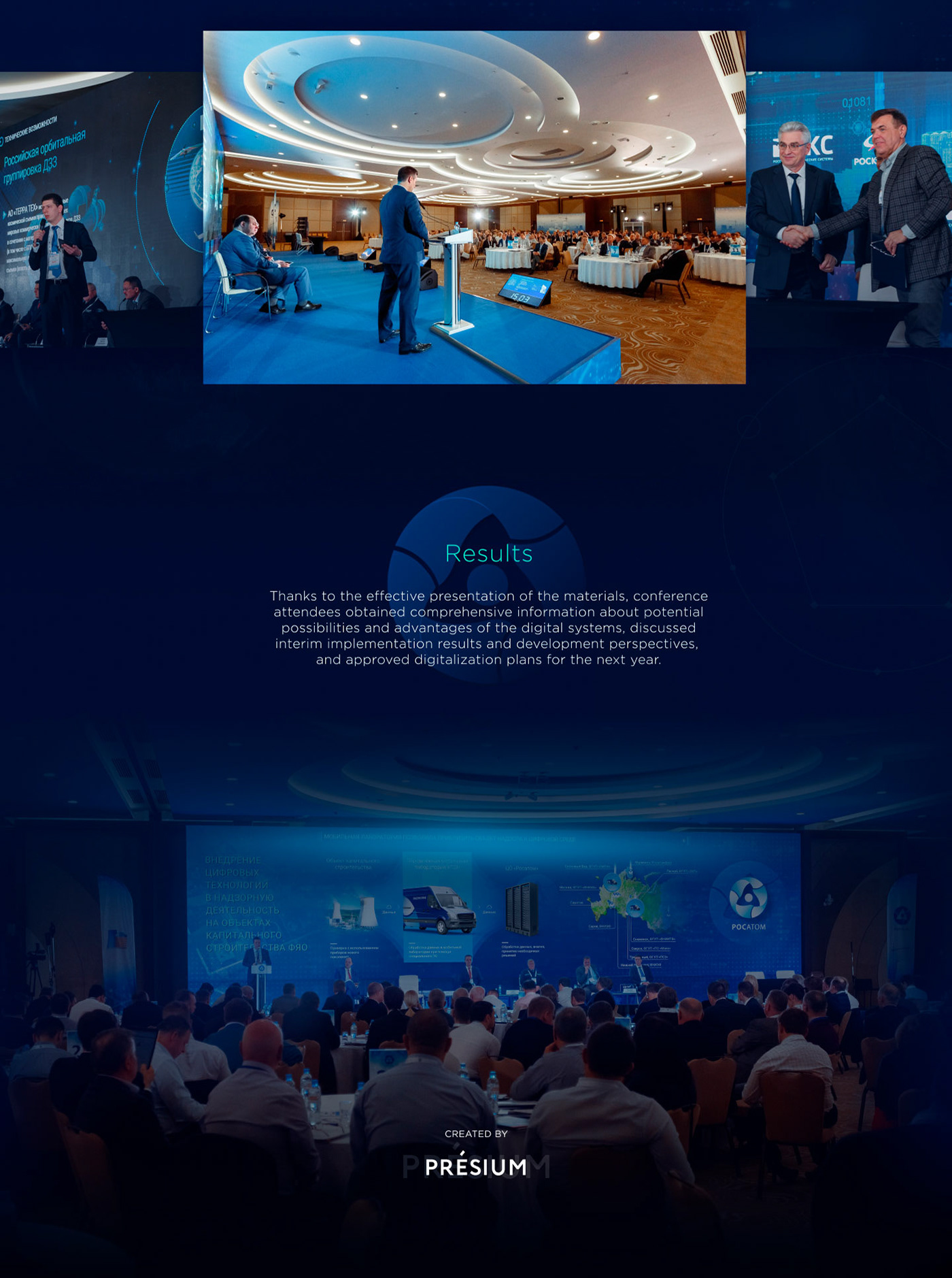animation  big screen business conference creative design infographics presentation professional shareholders meeting