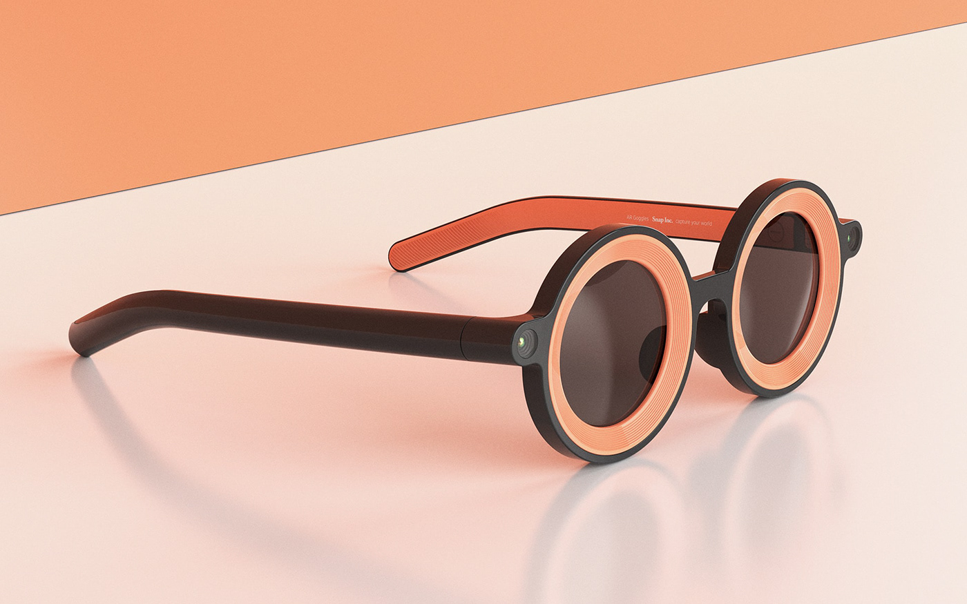 AR augmented reality Danish Design Scandinavian design smart glasses snapchat Sunglasses Virtual reality vr Wearable