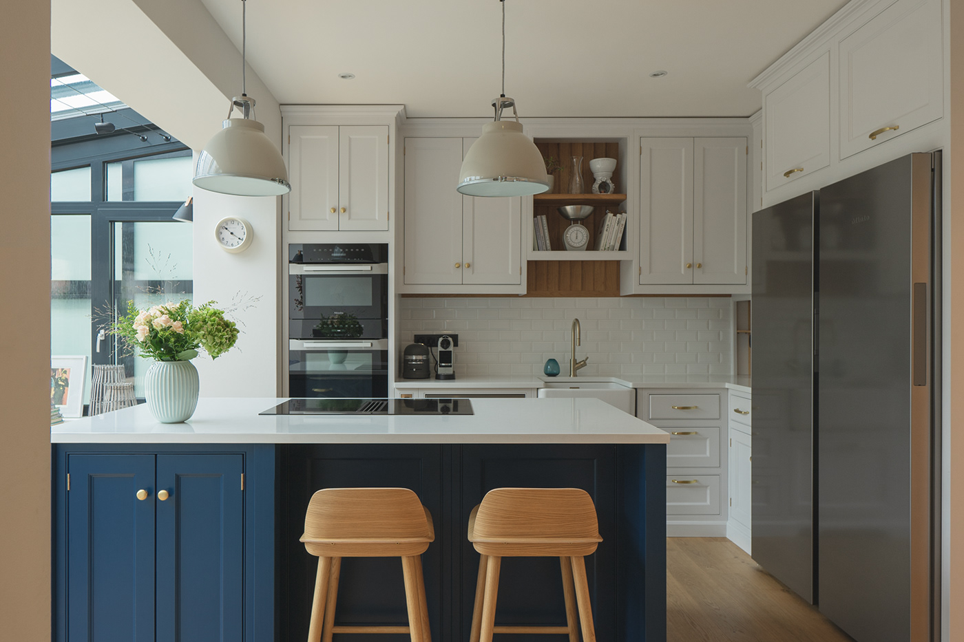 Blue Kitchen English style Interior Photography kitchen design Czech Republic english kitchen  handmade kitchens