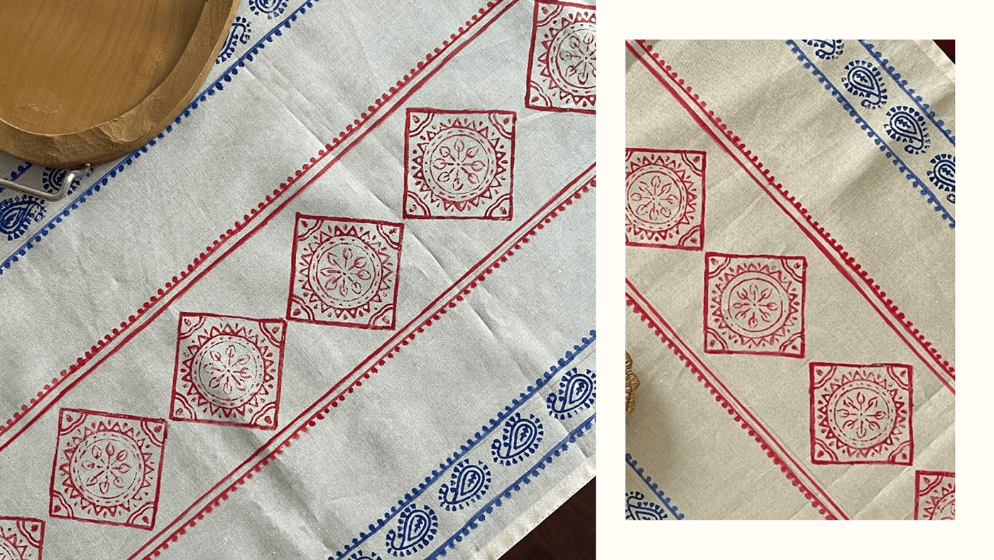 block print textile design  textile surface design