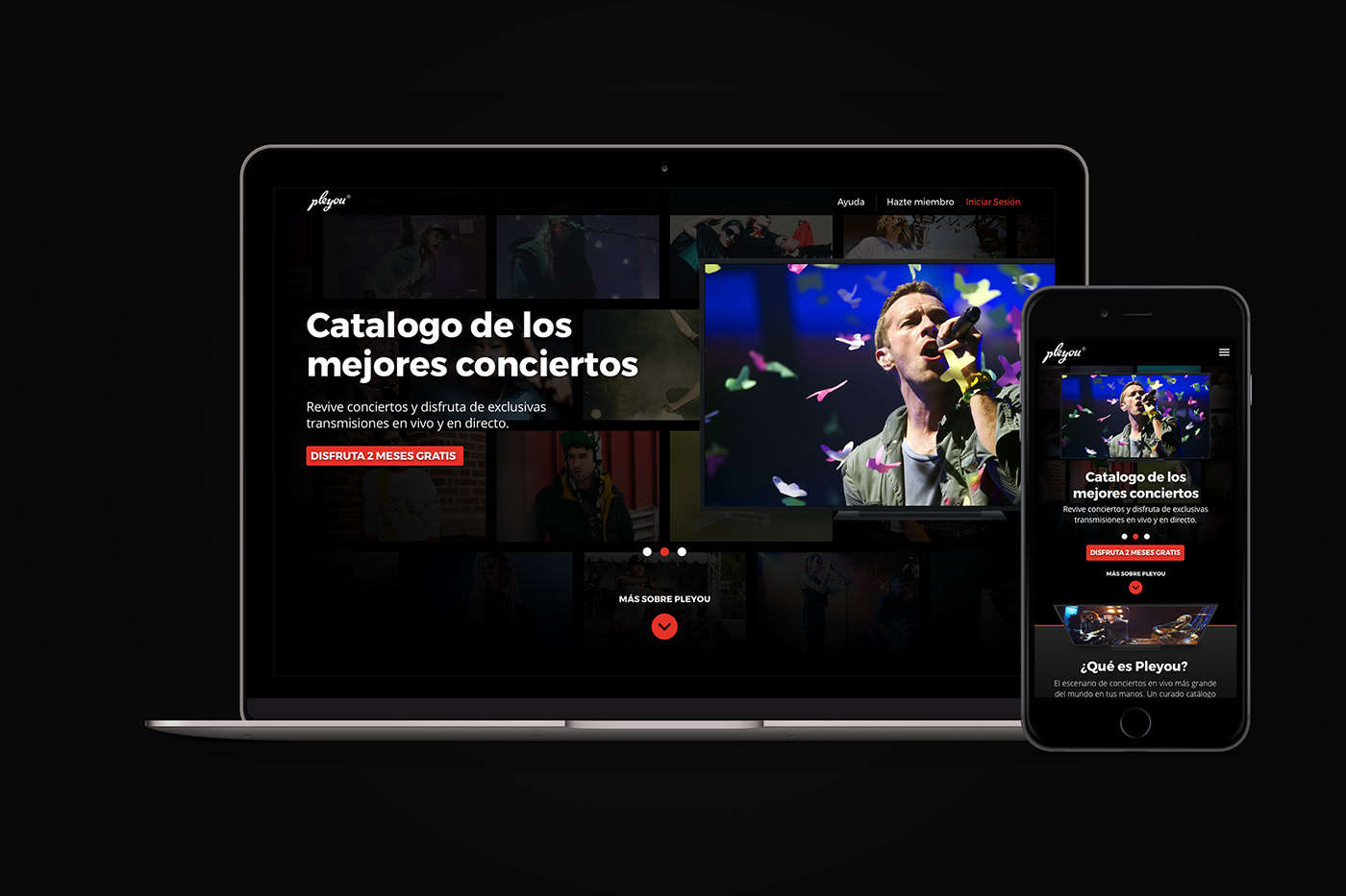 Web Design  app design ios android music Streaming