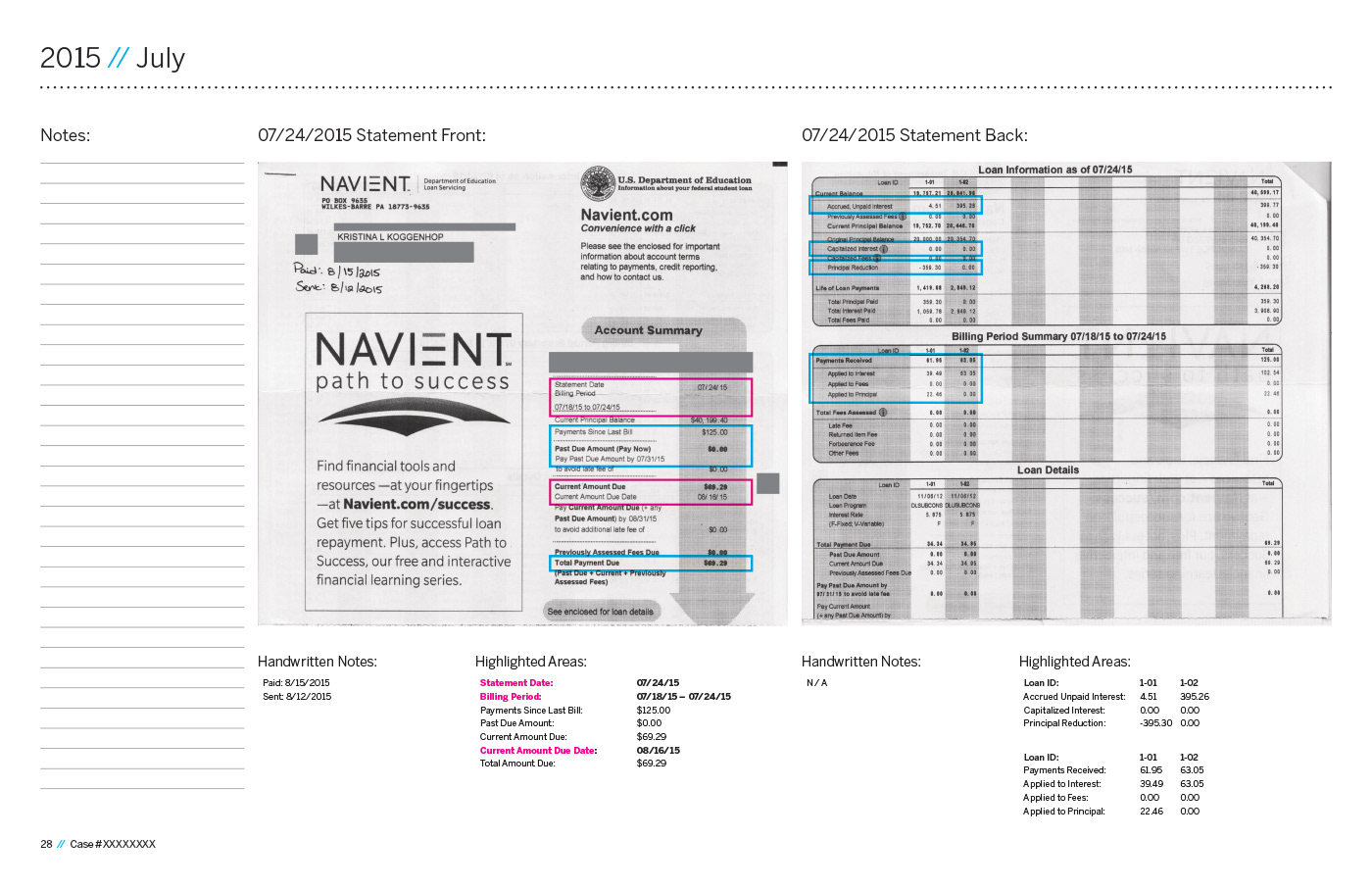 Navient graphic design  student loans