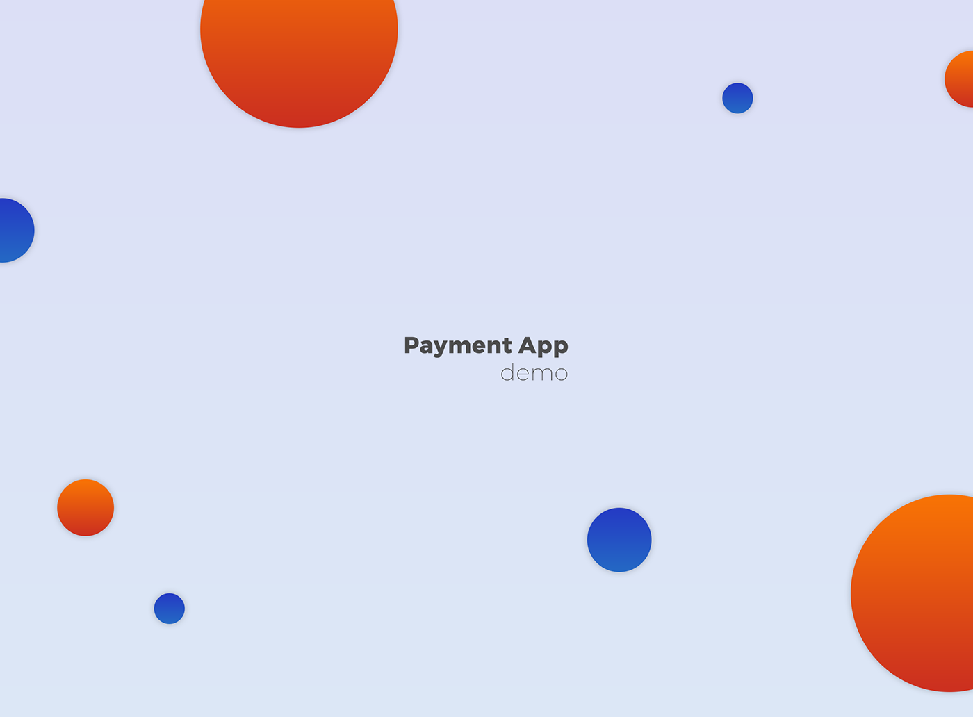 payment UI ux bill cash money demo mobile android card