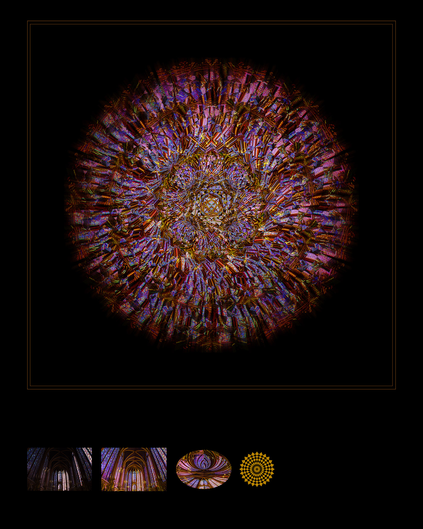 circle Digital Art  fine art Hidden image  intricate kaleidoscope Mandala photoshop art