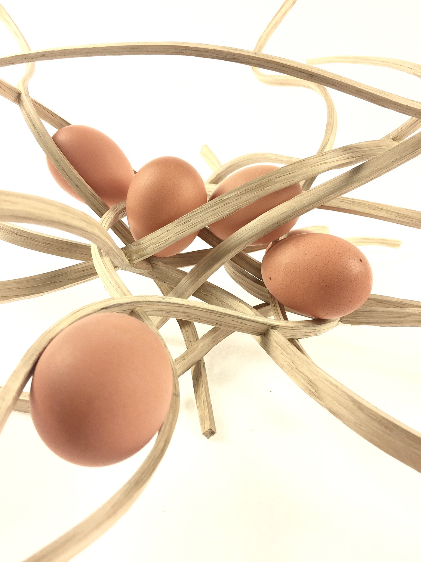 wood Lamination nest egg