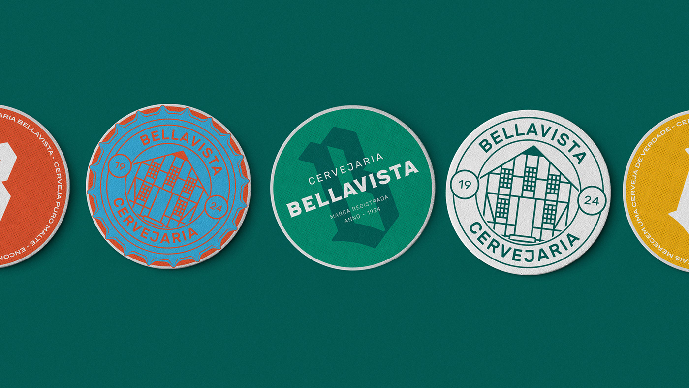 beer cerveza graphic design  Packaging branding  embalagem logo marca Cerveja Bellavista