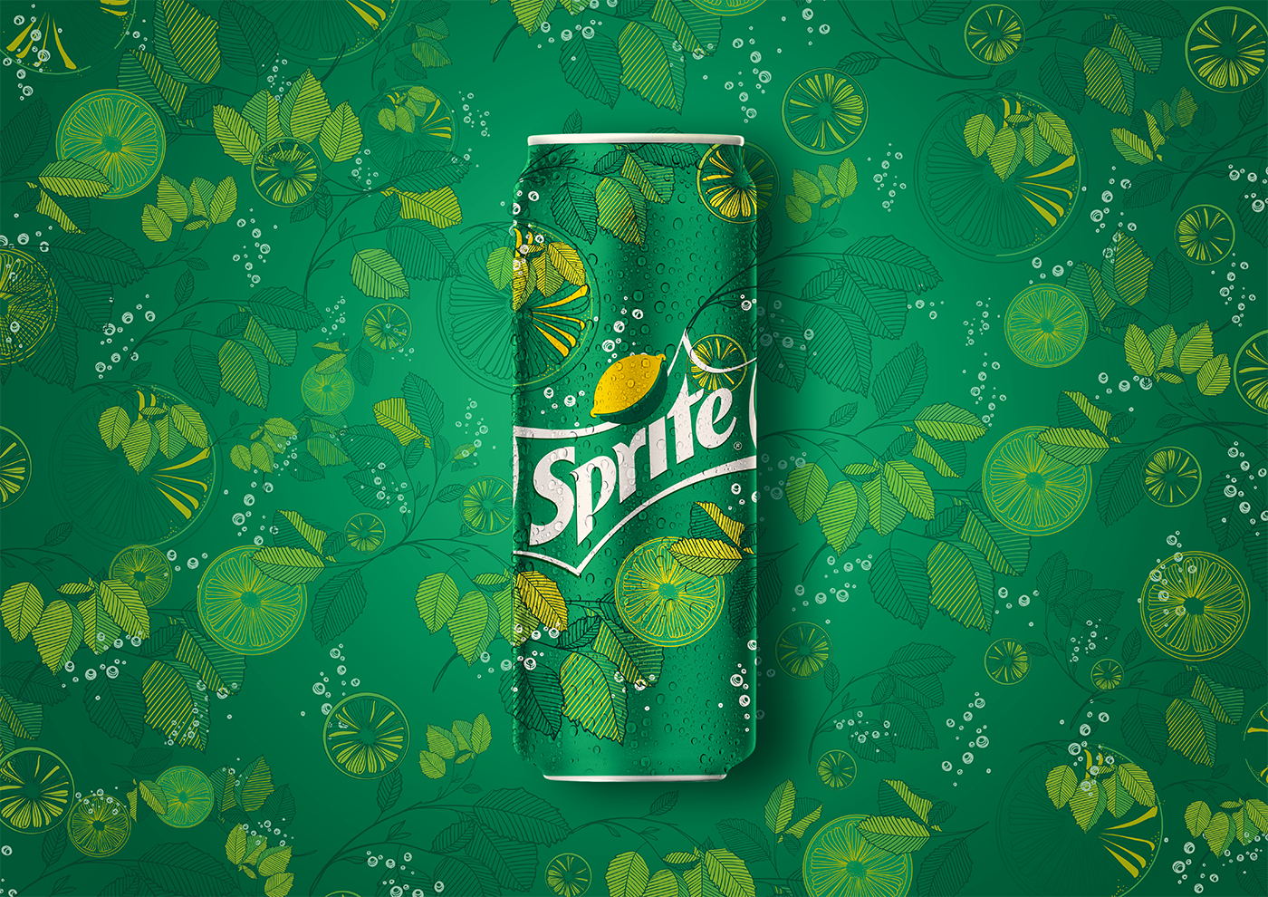 Sprite cocacola Packaging branding  fresh splash fizz soda ice Intrinsic