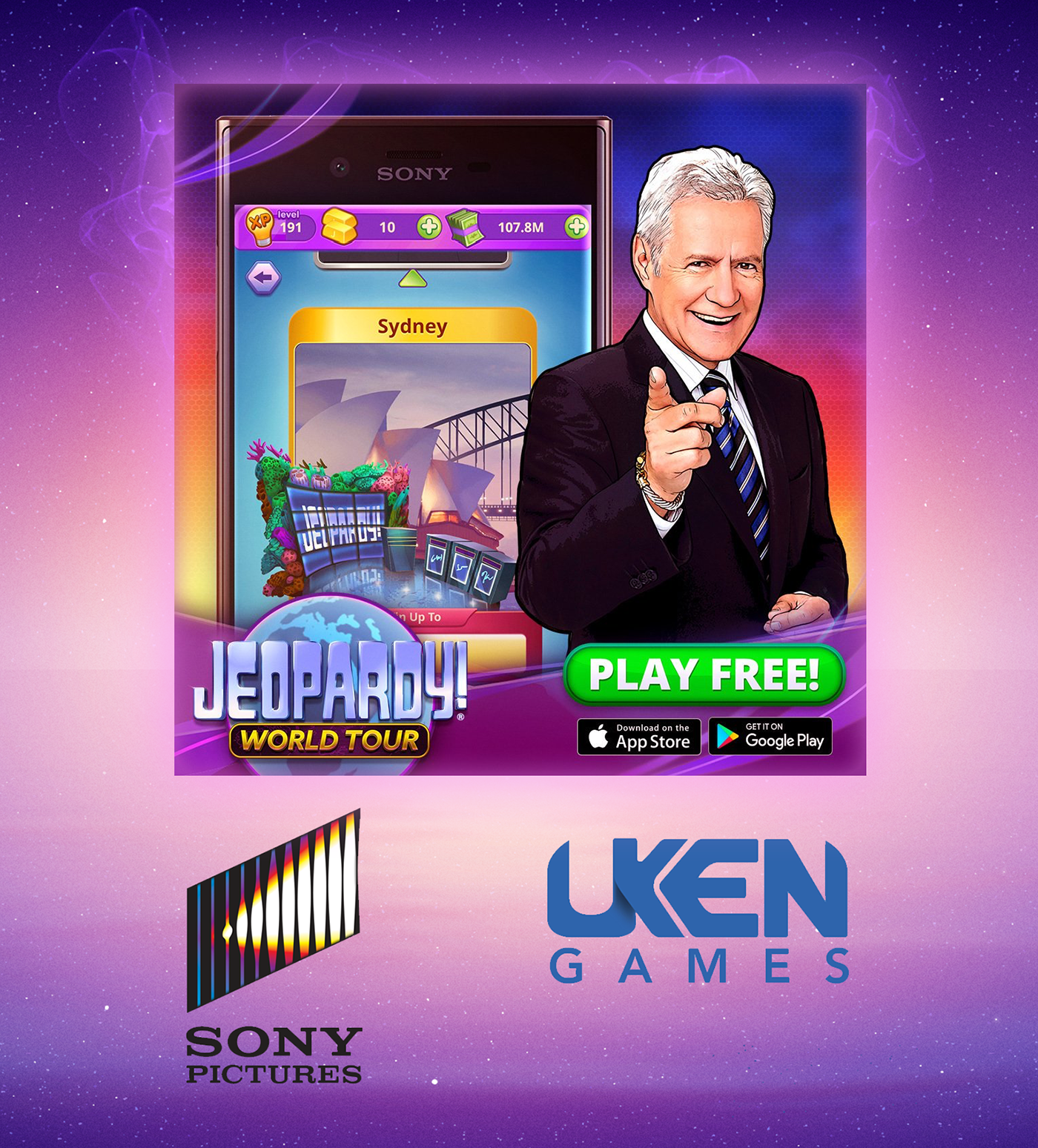 Jeopardy! jeopardy world tour alex trebek america favorite show iPhone games ios games android games casual game trivia game trivia