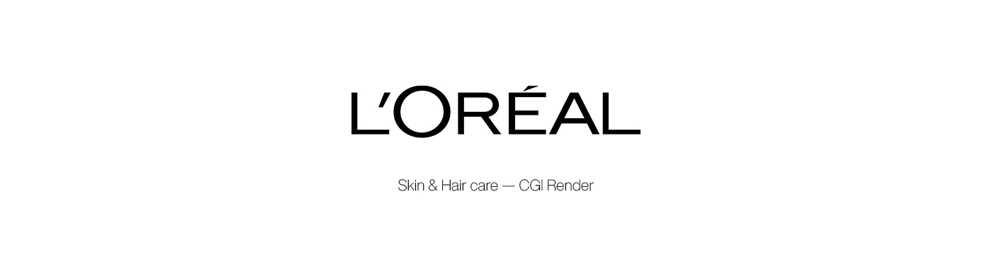3D blender beauty hair skin deodorant cosmetics CGI motion graphics  woman