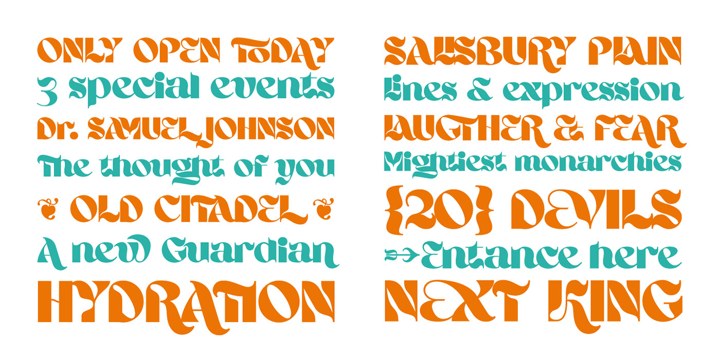 letters Opentype typography   decorative exotic Original contrast poster logo branding 