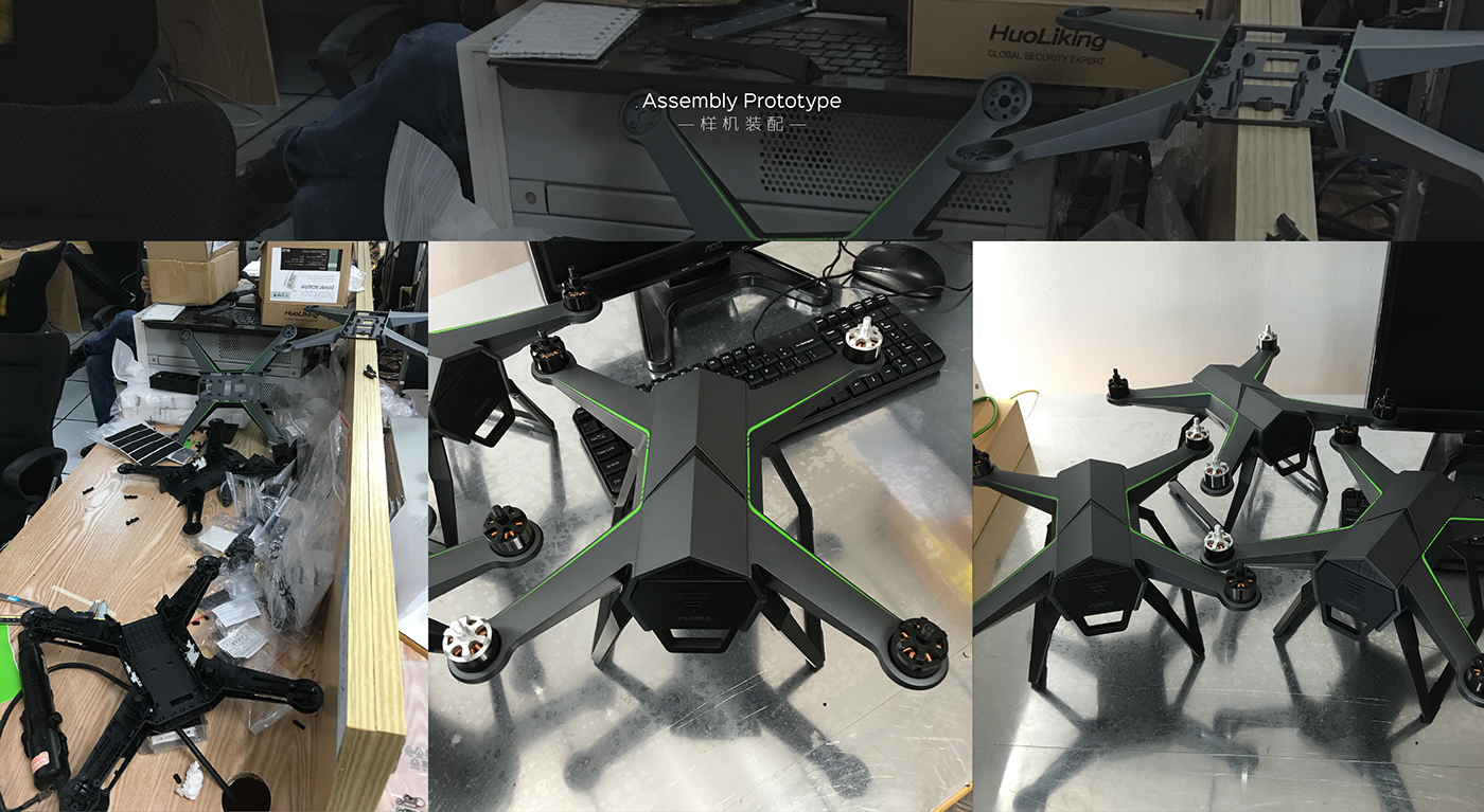 product design  industrial design  unmanned aerial vehicle uav xiro XIRO Drone mysterious Technology light product “产品设计” “工业设计” 零度 无人机