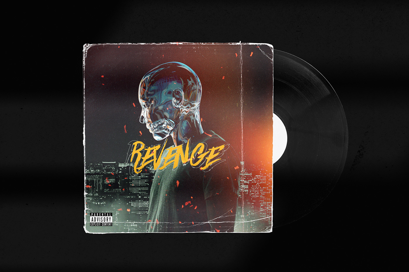 Album artist AT branding  cd music Packaging rap song spotify