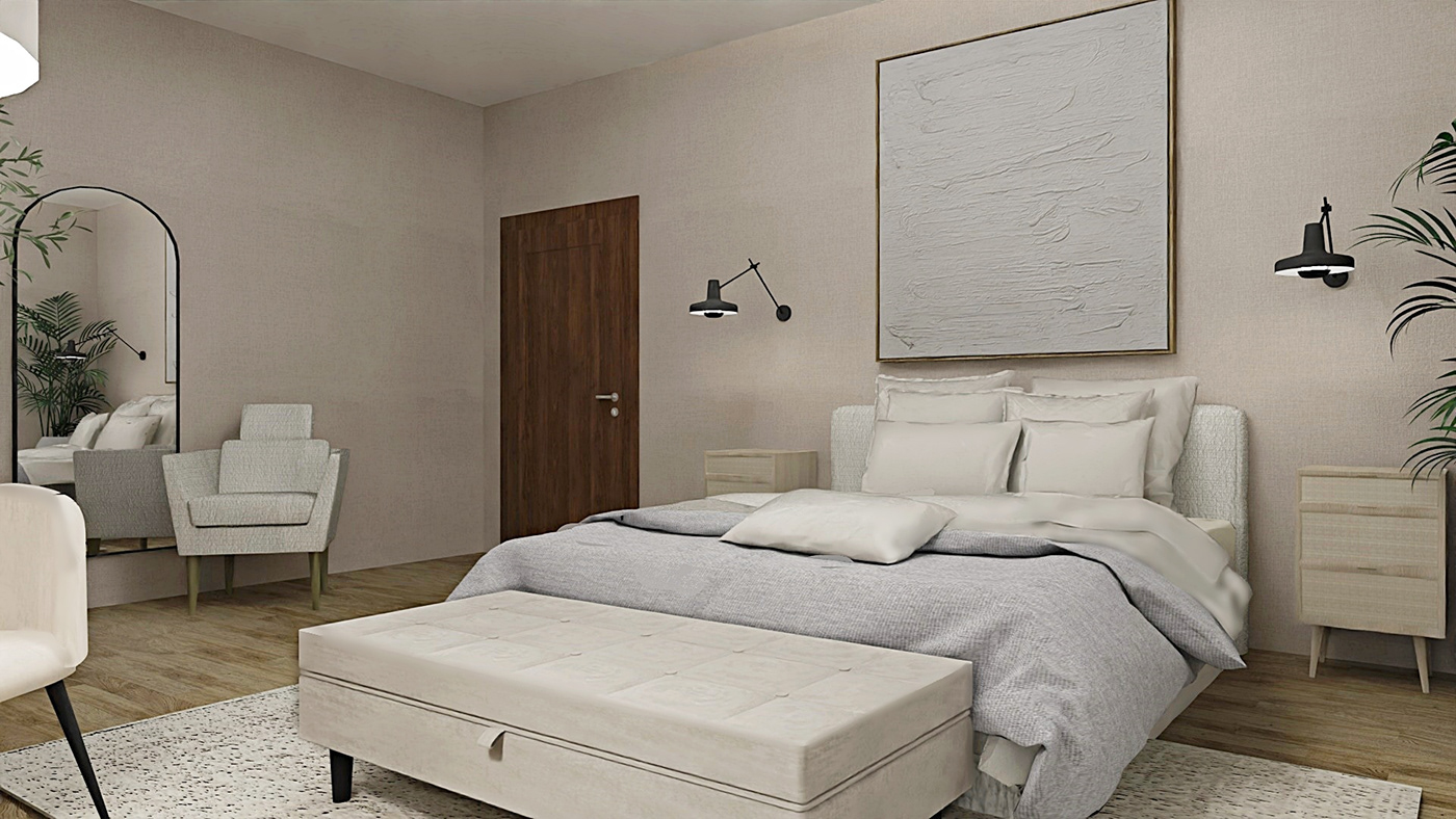 bedroom design Interior architecture visualization interior design  Render architect house home
